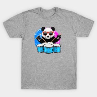 Panda Drummer T-Shirt